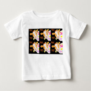 T-shirt Pour Bébé Vache colorée