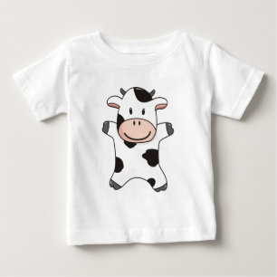 T-shirt Pour Bébé Vache mignonne