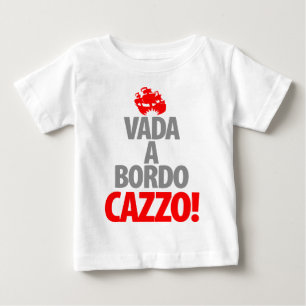 T-shirt Pour Bébé Vada un Bordo CAZZA
