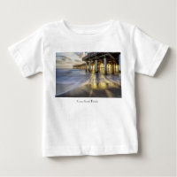 Vagues Douces À Cocoa Pier T-shirt bébé