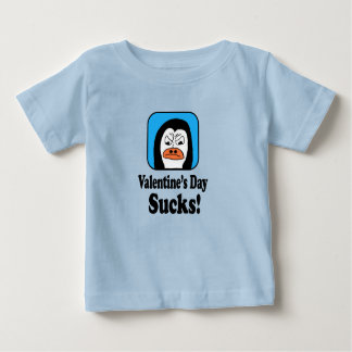 T-shirt Pour Bébé Valentine's Day Sucks Penguin