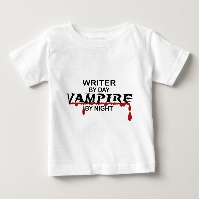 T-shirt Pour Bébé Vampire d'auteur par nuit (Devant)