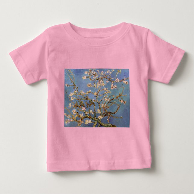 T-shirt Pour Bébé Van Gogh Almond Blossom (Devant)