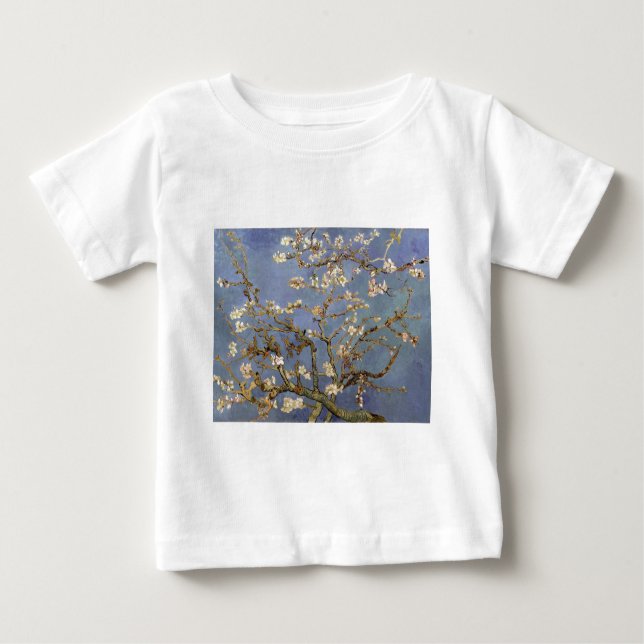 T-shirt Pour Bébé Van Gogh Almond Blossom (Devant)