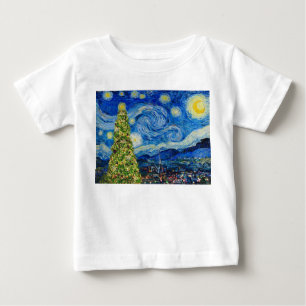 T-shirt Pour Bébé Van Gogh Starry