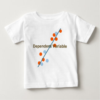 T-shirt Pour Bébé variable dépendente