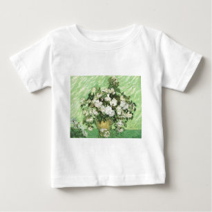 T-shirt Pour Bébé Vase avec Roses - Van Gogh