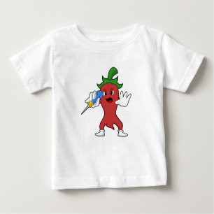T-shirt Pour Bébé Vegan Pepper at Darts