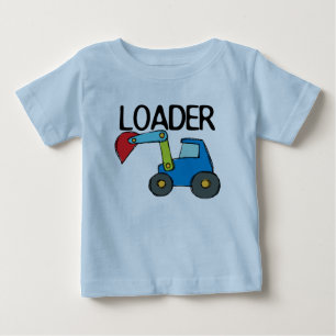T-shirt Pour Bébé Véhicule de construction de chargeur
