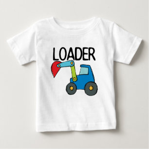 T-shirt Pour Bébé Véhicule de construction de chargeur