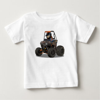 T-shirt Pour Bébé Véhicule tout-terrain UTV de dessin animé