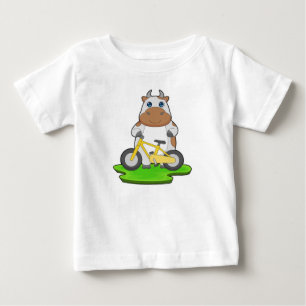 T-shirt Pour Bébé Vélo de vache