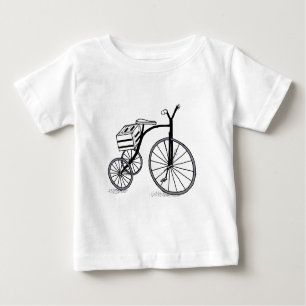 T-shirt Pour Bébé Vélo sur 3 roues