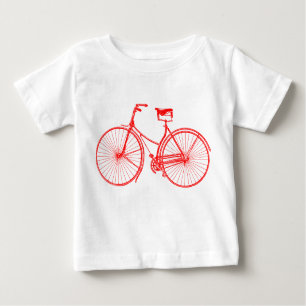 T-shirt Pour Bébé Vélo vintage