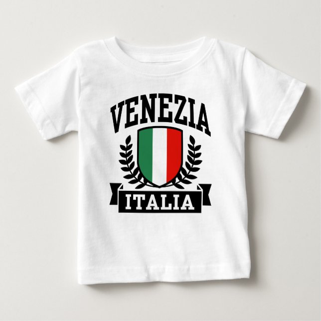 T-shirt Pour Bébé Venezia Italia (Devant)