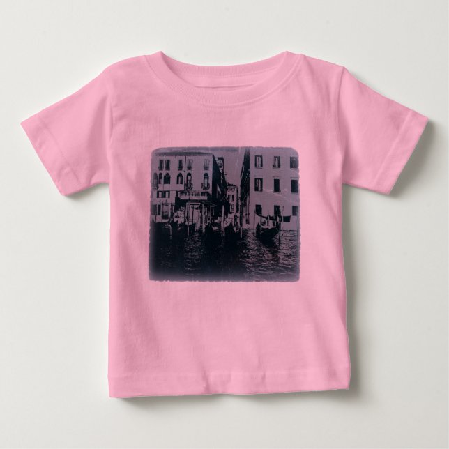 T-shirt Pour Bébé Venise Italie (Devant)