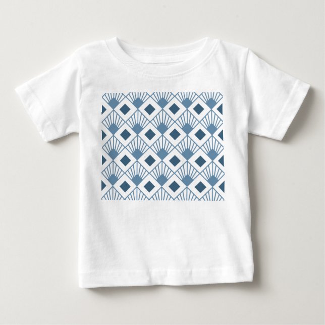 T-shirt Pour Bébé Ventilateurs Art déco (Devant)