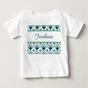 T-shirt Pour Bébé Ventilateurs Art déco T-shirt bébé