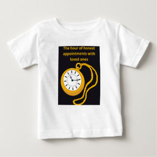 T-shirt Pour Bébé Véritable heure des amoureux