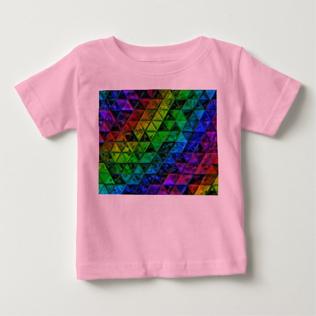 T-shirt Pour Bébé Verre de fierté (Devant)