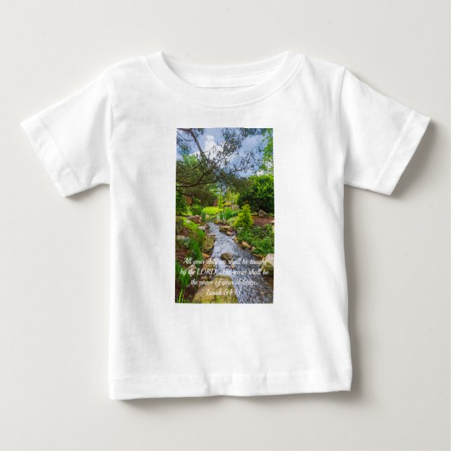 T-shirt Pour Bébé Verset biblique de Spring Creek (Devant)