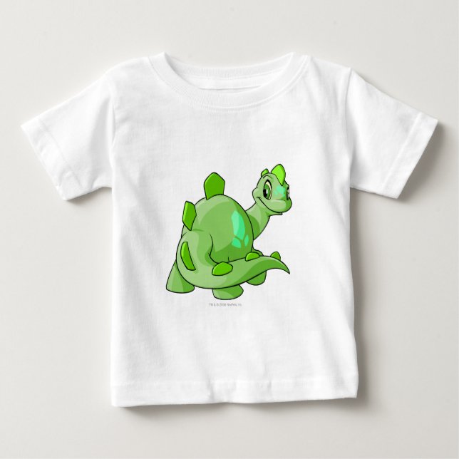 T-shirt Pour Bébé Vert de Chomby (Devant)