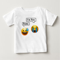 Vêtements bébé Émoticône Mignon Visage