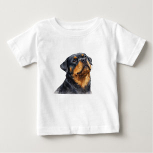 T-shirt Pour Bébé Vêtements bébé tee Rottweiler