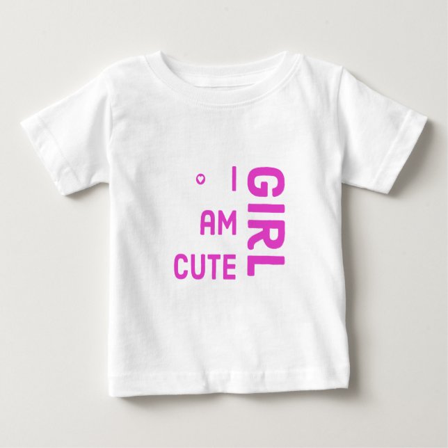 T-shirt Pour Bébé Vêtements & Chaussures > Bébé (0-24M) > Bébé Fille (Devant)