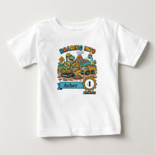 T-shirt Pour Bébé Vêtements de fête d'anniversaire personnalisés pou