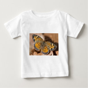 T-shirt Pour Bébé Vêtements et Cadeaux Papillon Brun et Orange