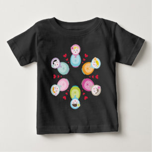 T-shirt Pour Bébé VÊTEMENTS :: poupées babushka - mandala