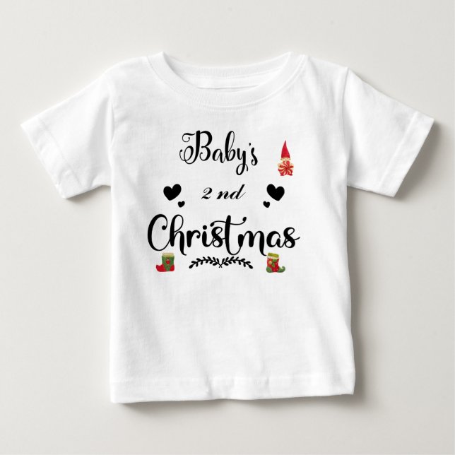 T-shirt Pour Bébé vêtements pour bébé (Devant)