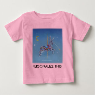 T-shirt Pour Bébé Vêtements pour bébés - Carrousel Cosmic Rabbit