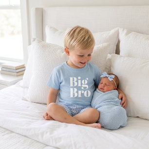 T-shirt Pour Bébé Vêtements pour enfants BIG BRO Correspondant à la 