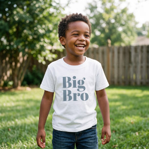 T-shirt Pour Bébé Vêtements pour enfants BIG BRO Correspondant à la 