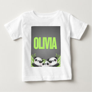 T-shirt Pour Bébé Vêtements Pour Enfants Personnalisés - Nom Personn