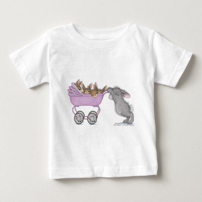 T-shirt Pour Bébé Vêtements pour nourrissons HappyHoppers® (Devant)
