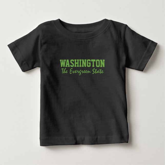T-SHIRT POUR BÉBÉ VÊTEMENTS WASHINGTON (Devant)