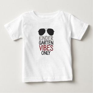 T-shirt Pour Bébé Vibes de maternelle uniquement Retour à l'école 
