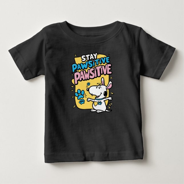 T-shirt Pour Bébé Vibes de tendance (Devant)