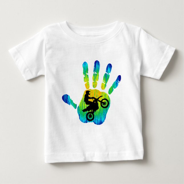 T-shirt Pour Bébé Vibraphone fort de Moto (Devant)