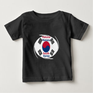 T-shirt Pour Bébé Vibrations Coréennes : Un Message de Paix