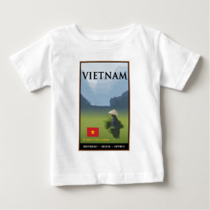 T-shirt Pour Bébé Vietnam