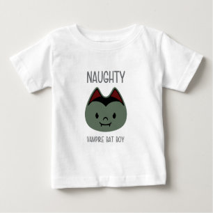 T-shirt Pour Bébé Vilain - garçon de batte de vampire
