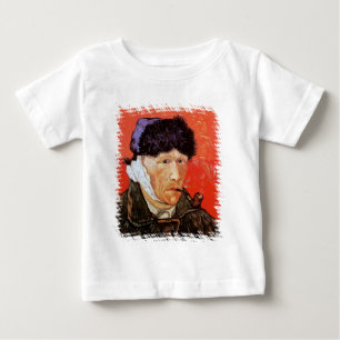 T-shirt Pour Bébé Vincent Van Gogh - Autoportrait Avec Oreille Bando