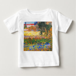 T-shirt Pour Bébé Vincent Van Gogh Flower Garden