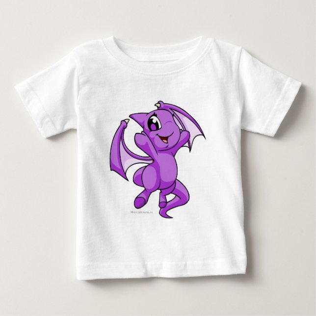 T-shirt Pour Bébé Violet de Shoyru (Devant)