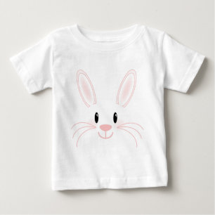 T-shirt Pour Bébé Visage de lapin