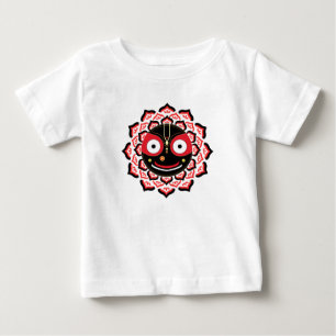 T-shirt Pour Bébé Visage de Lord Jagannath Chakra Déité hindoue